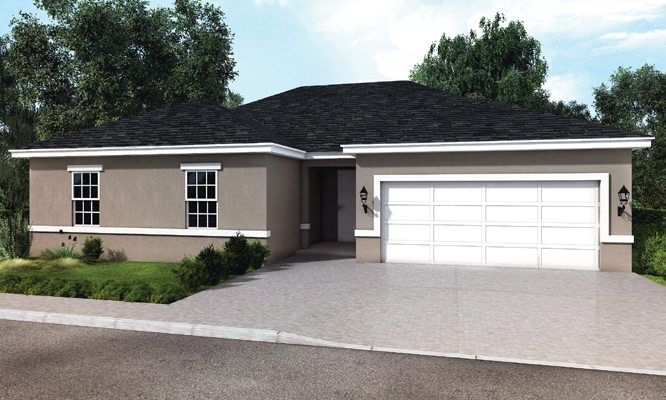 Tranquil Pines Model<br>Elevation A